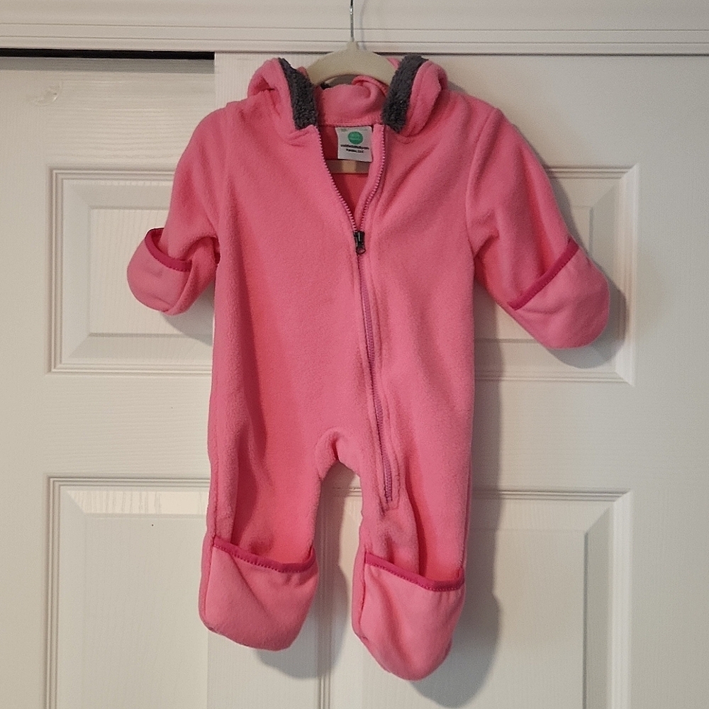 hooded fleece jacket 0-3